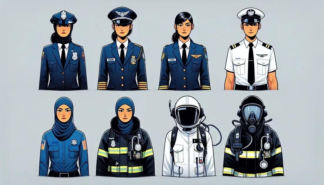 Como os uniformes influenciam o ambiente de trabalho